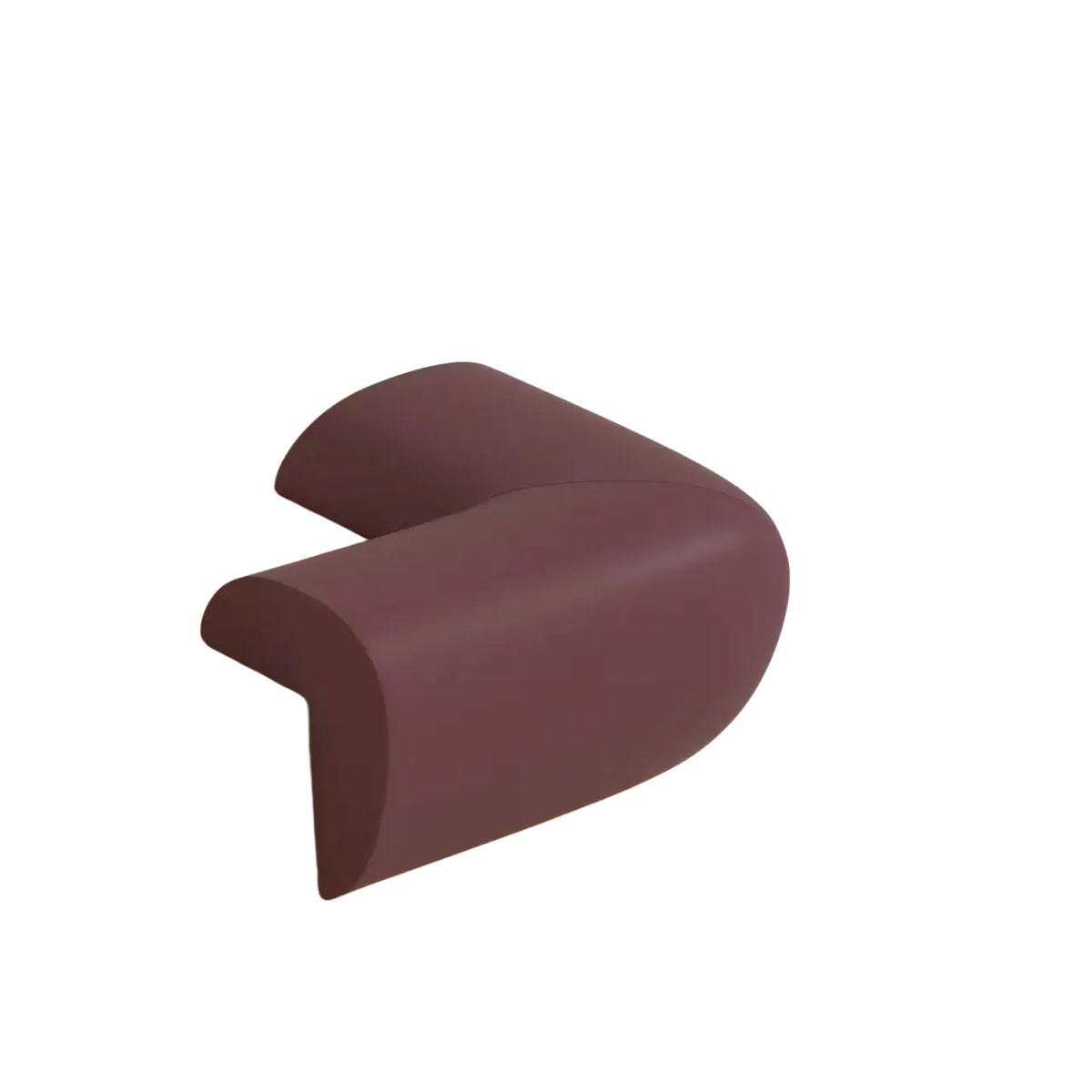 Brown soft silicone honeycomb baby corner guard safety foam protector designed for furniture edge cushioning