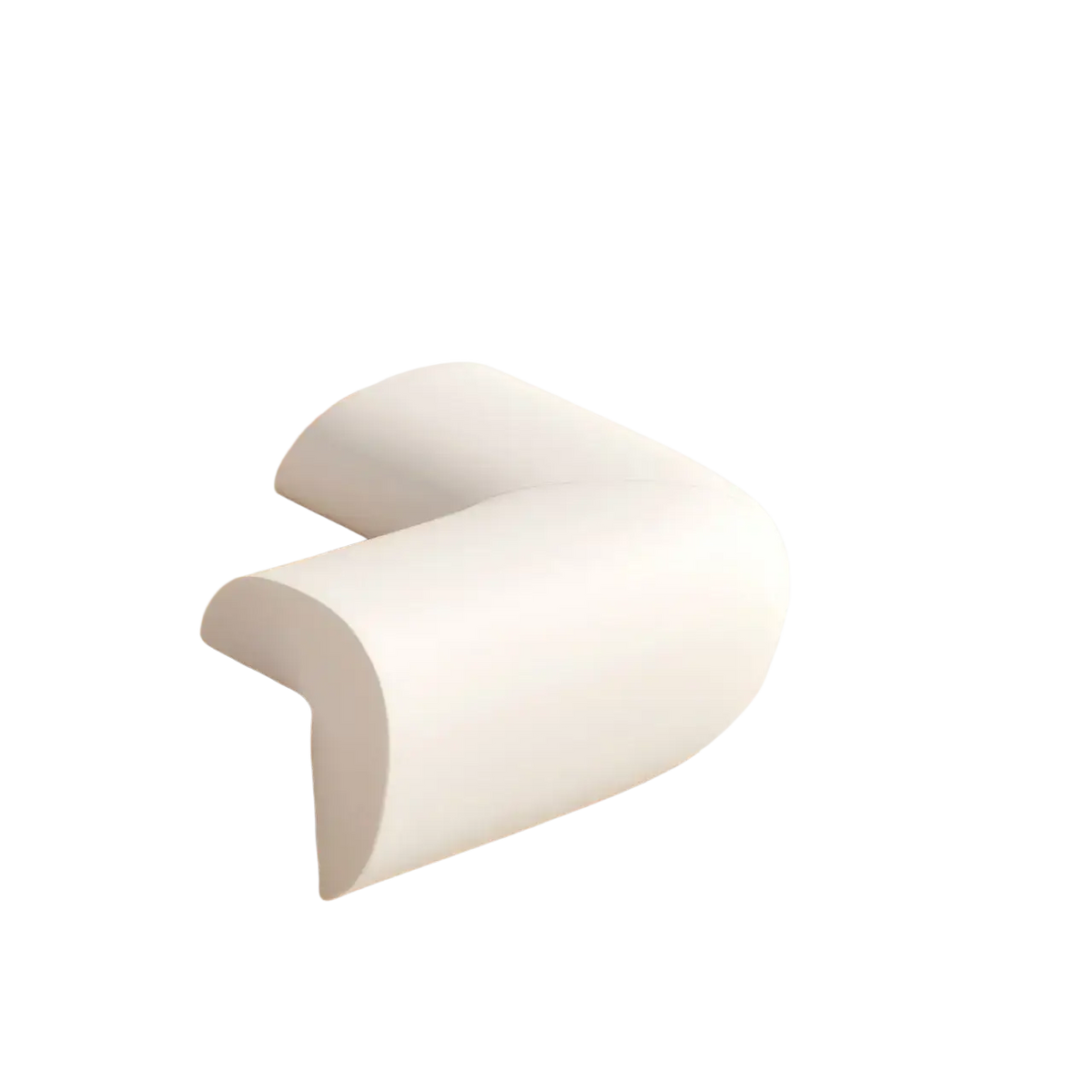 Pure white soft silicone honeycomb baby corner guard safety foam protector for furniture safety and child protection