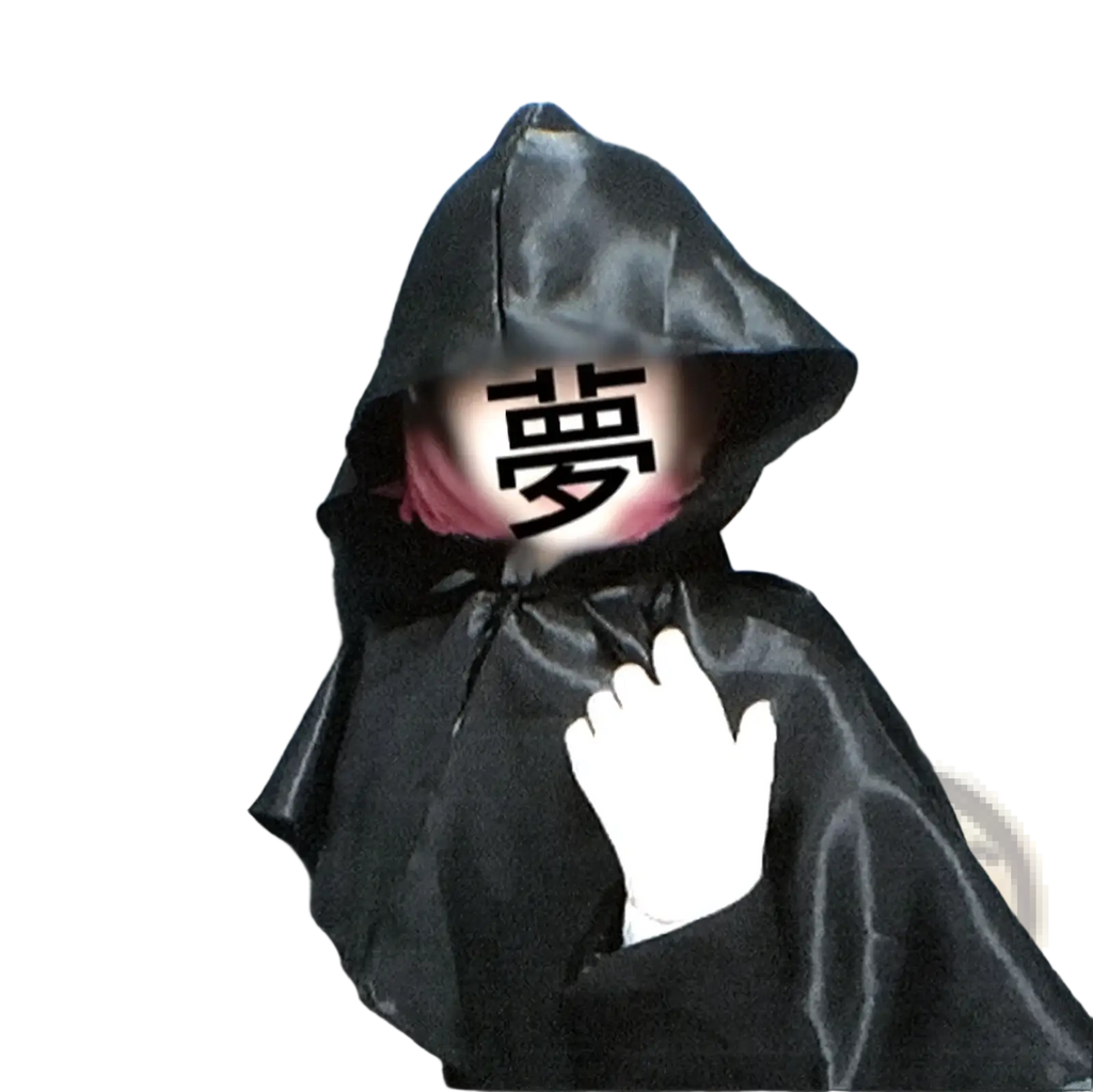 Black satin hooded medieval death cloak costume with glossy finish and drawstring at the neckline front view