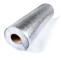 A shimmering silver glitter roll with textured sparkling surface and cardboard core in a complete household kitchen utensil set
