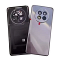 Silver gradient huawei mate 50 pro housing battery rear case glass with circular camera module and red adhesive strip