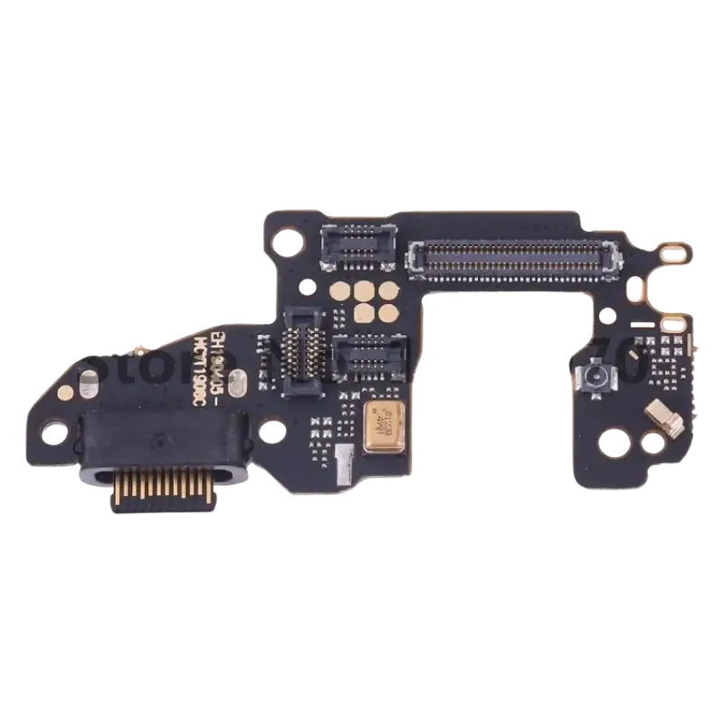 Black electronic charging port flex cable replacement for huawei p30 compatible with p10 p20 p40 p50 models