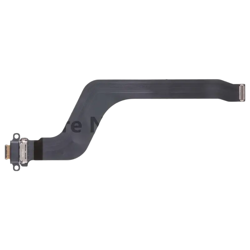 Black flexible ribbon cable with metallic connectors for huawei p20 p30 charging port flex cable replacement