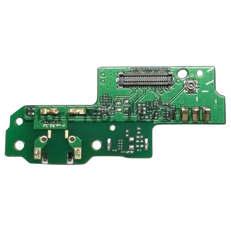 Green circuit board for huawei p9 lite with gold connectors and black components for p10 p20 p30 charging flex cable replacement