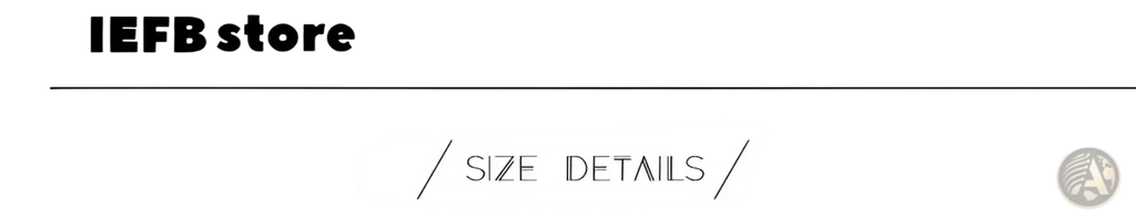 Iefb store logo with black text on white background for Iefb men black vintage wide leg jeans product