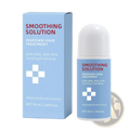Light blue roll-on bottle of ingrown hair treatment smoothing repair spray 50ml with white cap and red text label