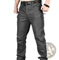 Dark gray ix7 men’s tactical cargo pants with multiple cargo pockets and reinforced stitching for army training