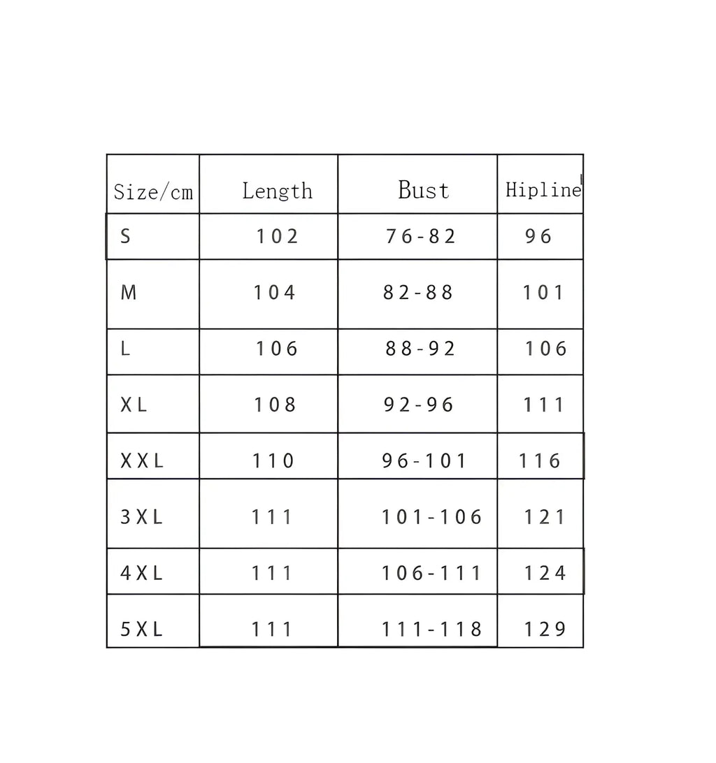 Size chart displaying measurements in centimeters for ix7 men’s tactical cargo pants in army training trousers from s to 5xl