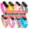 Colorful silicone kids led digital sports watch with waterproof feature and cute animal charm on the band