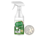 White spray bottle with green and white label multifunctional kitchen appliance cleaner kitchen degreaser spray 100ml oil remover