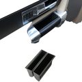 Black plastic front car door armrest storage tray for land rover discovery 4 door handle storage box tray