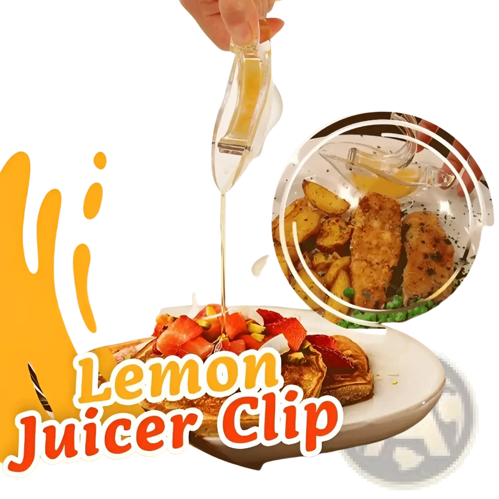 Clear plastic lemon squeezer bird acrylic manual citrus juicer tool with sleek ergonomic design for easy squeezing