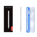 White lenovo bp21ap ipad stylus pen with capacitive screen compatibility battery included and sleek minimalist design