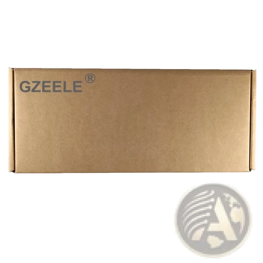 Brown cardboard box with gzeele printed in gray containing lenovo g40 g50 z50 optical drive bezel cover product
