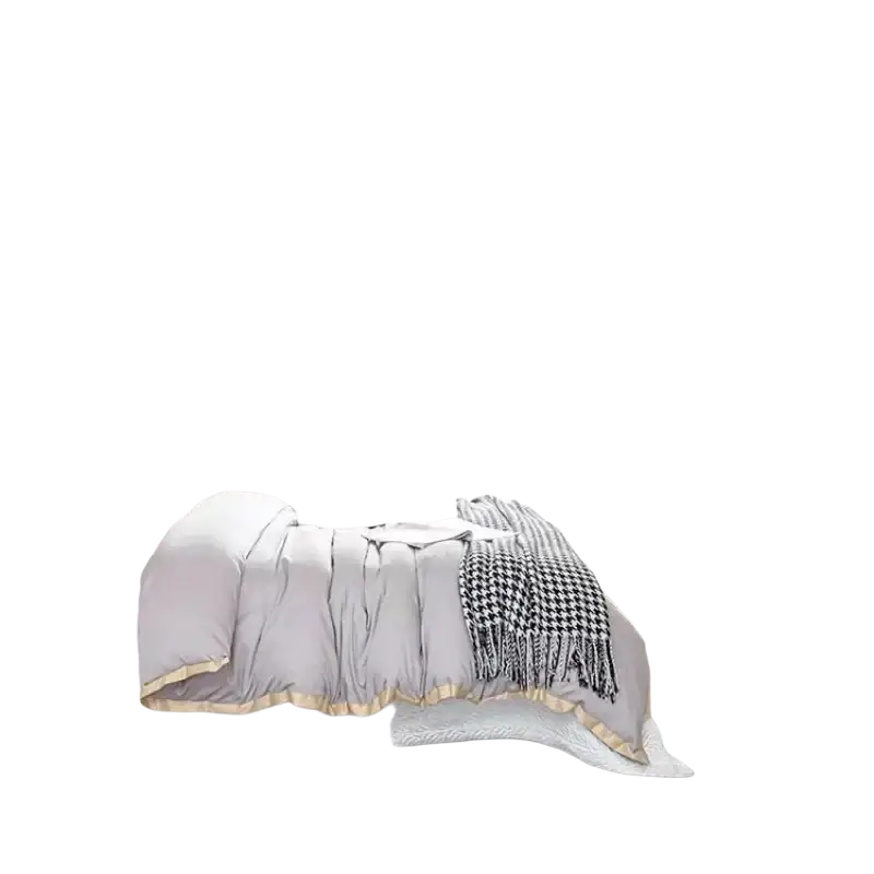 Beige textured living room curtains with vertical pleats and tassel tieback beads for blackout drapes para la sala