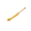 Long handle wooden bottle cleaning brush with a 30cm wooden handle and dense light beige bristles for effective cleaning