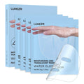 Luhezr deep collagen anti wrinkle lifting mask 5 sheets showing clear warm water gloss moisturizing thin sheet