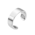 Silver magnetic toe ring with sleek minimalist design and smooth zinc alloy finish from 1pc magnetic bangles collection