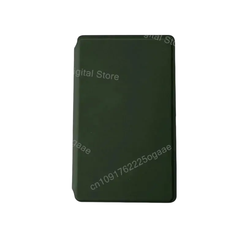 Dark green rectangular tablet case with smooth matte finish compatible with official original magnetic charging dock for Xteink X4 Pro