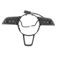 Black plastic magnetic steering wheel shift paddles acc upgrade control module with integrated buttons and wiring harness