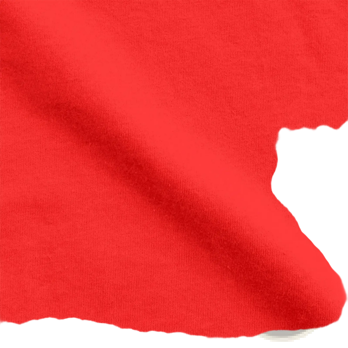 Bright red cotton fabric with soft textured weave of make spain great again cotton t shirt product