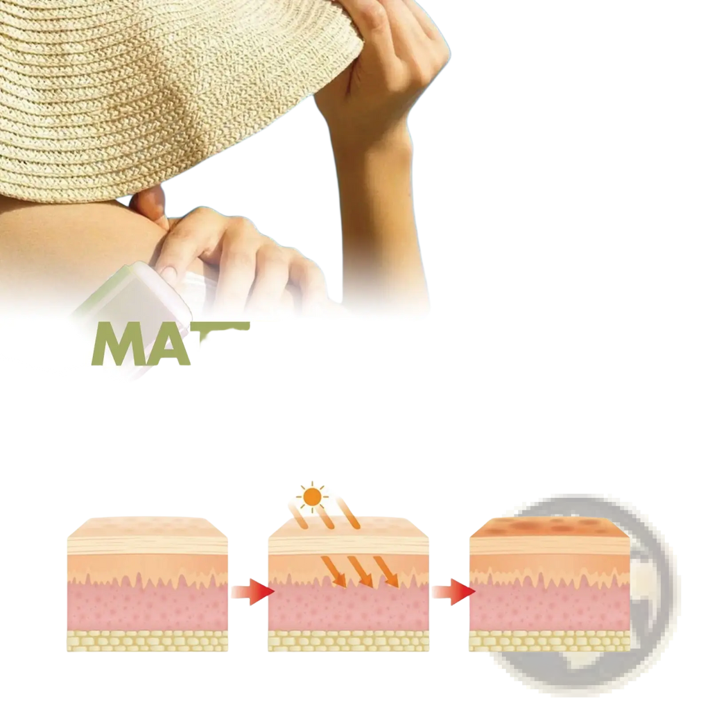 Matte sun stick spf 50 in a white sleek design offers dual moisturizing and sunscreen protection for skincare