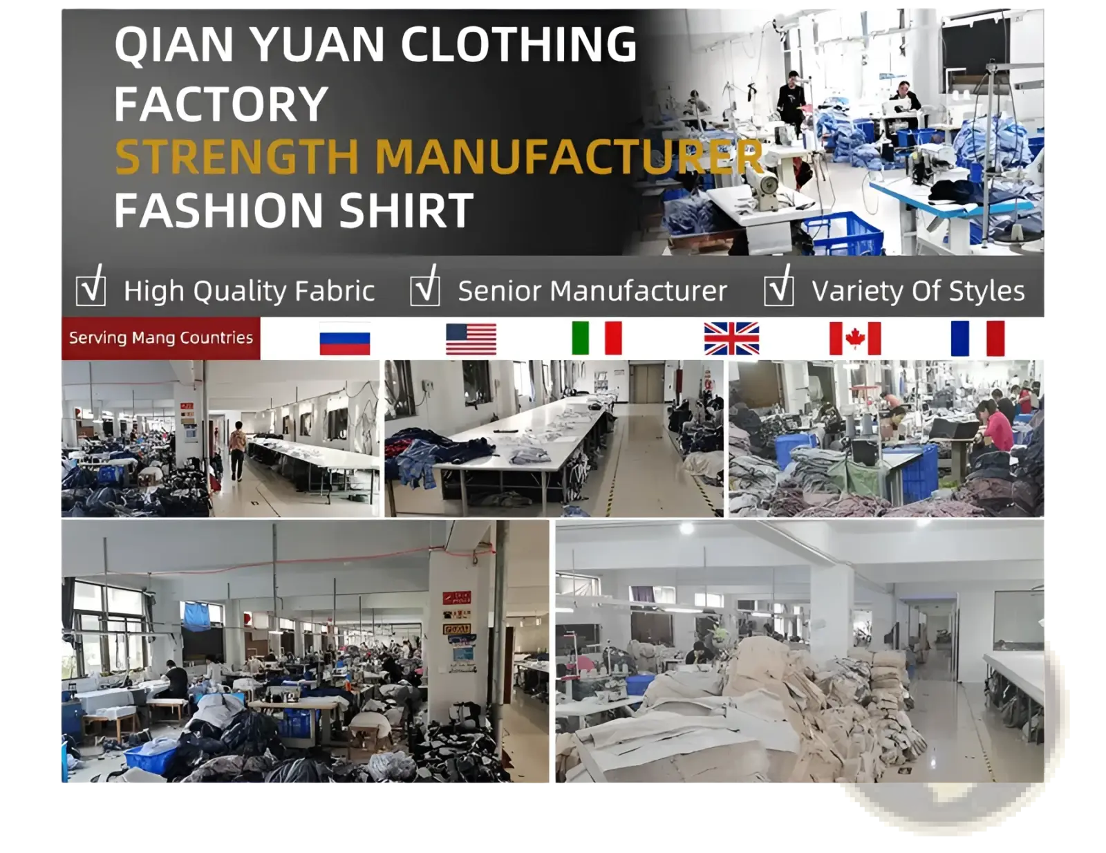 Men 100% cotton oxford shirt from Qian yuan clothing factory featuring high-quality fabric and slim fit formal style