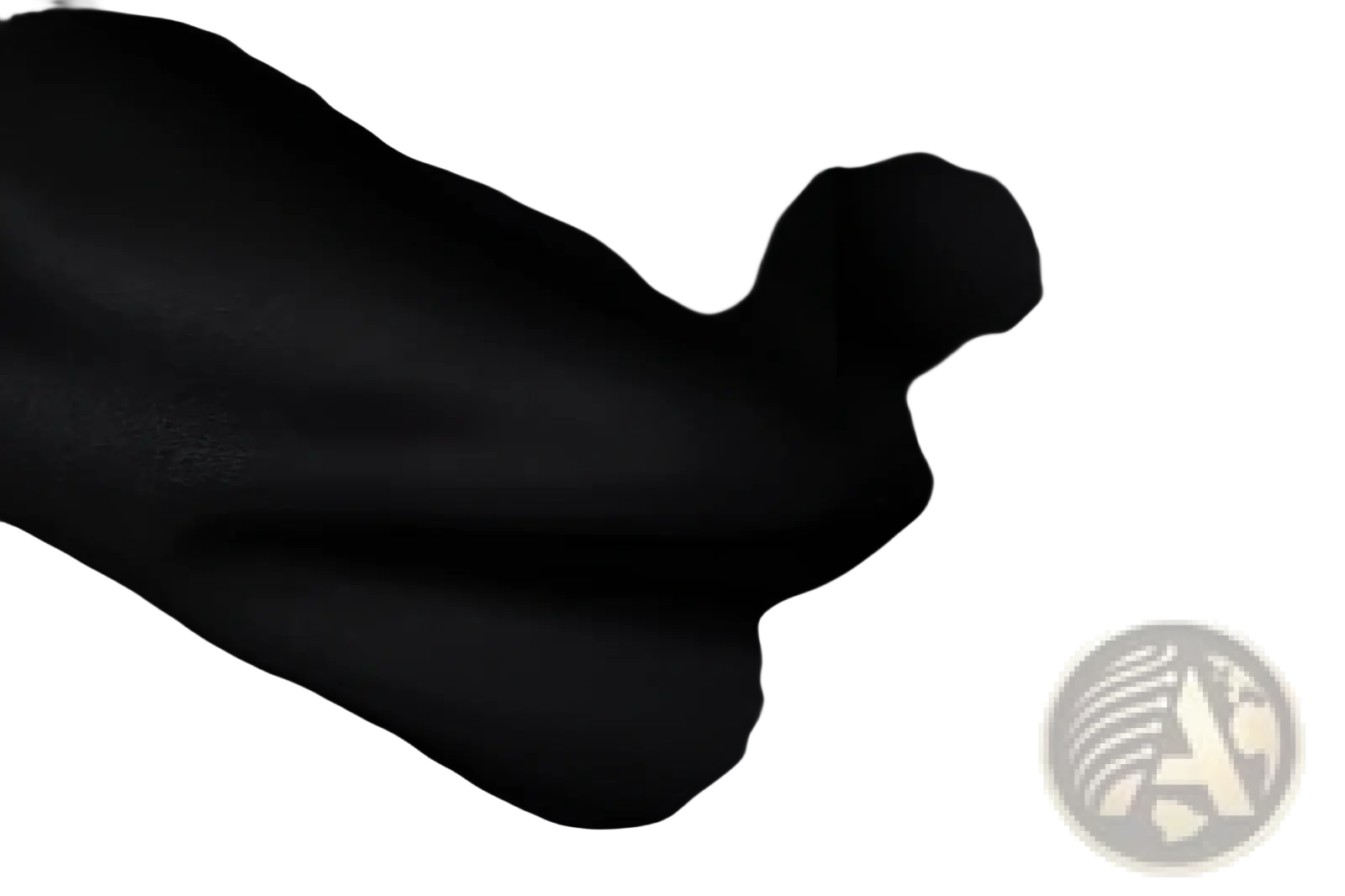 Men asymmetrical slant collar long sleeve casual shirt in black satin fabric with smooth glossy finish and subtle sheen