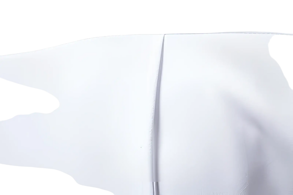 White pleated fabric with a smooth textured surface for a men asymmetrical slant collar long sleeve casual shirt