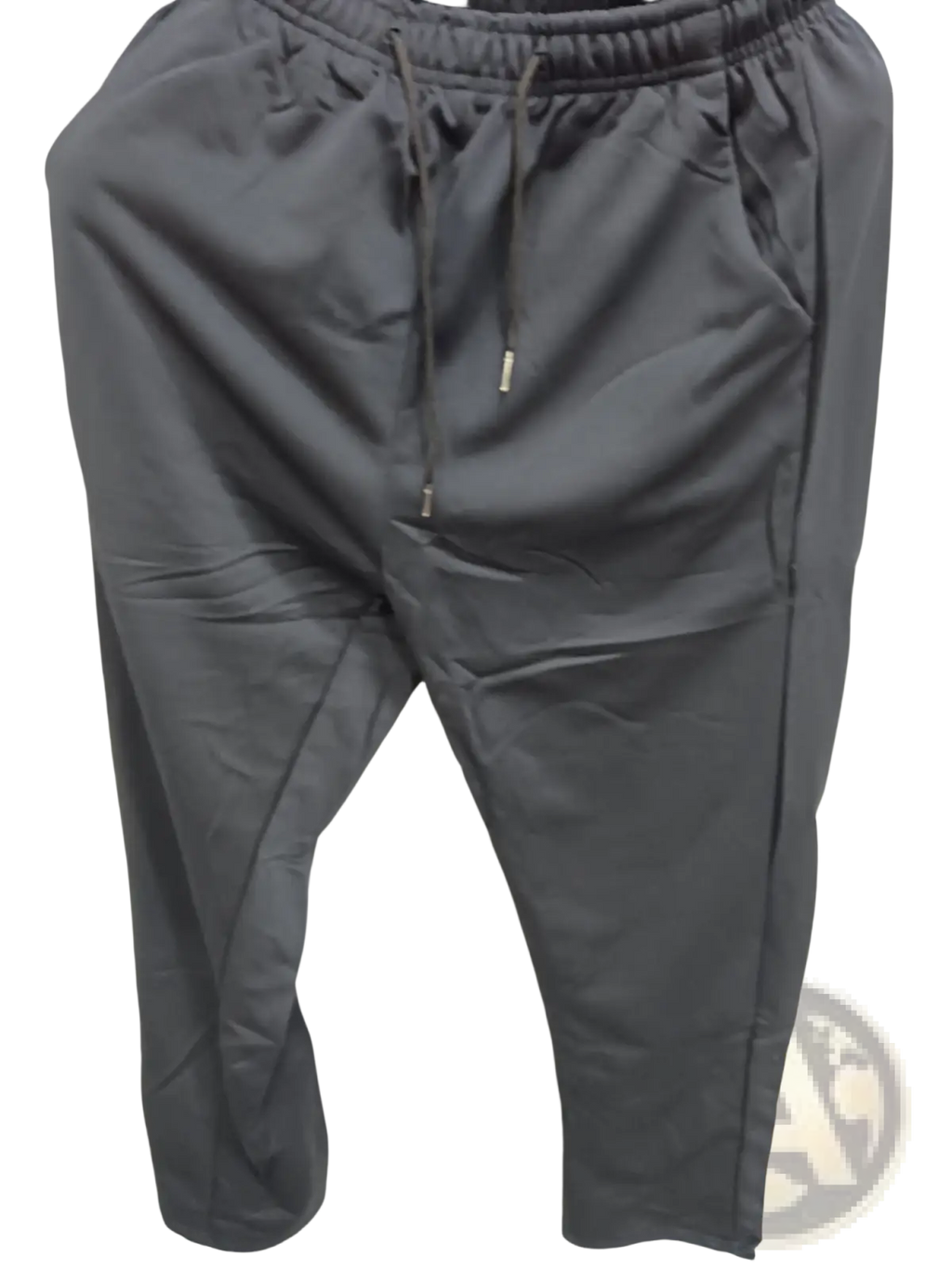 Men breathable quick dry mesh joggers in dark gray with elastic waistband and adjustable drawstring for athletic use