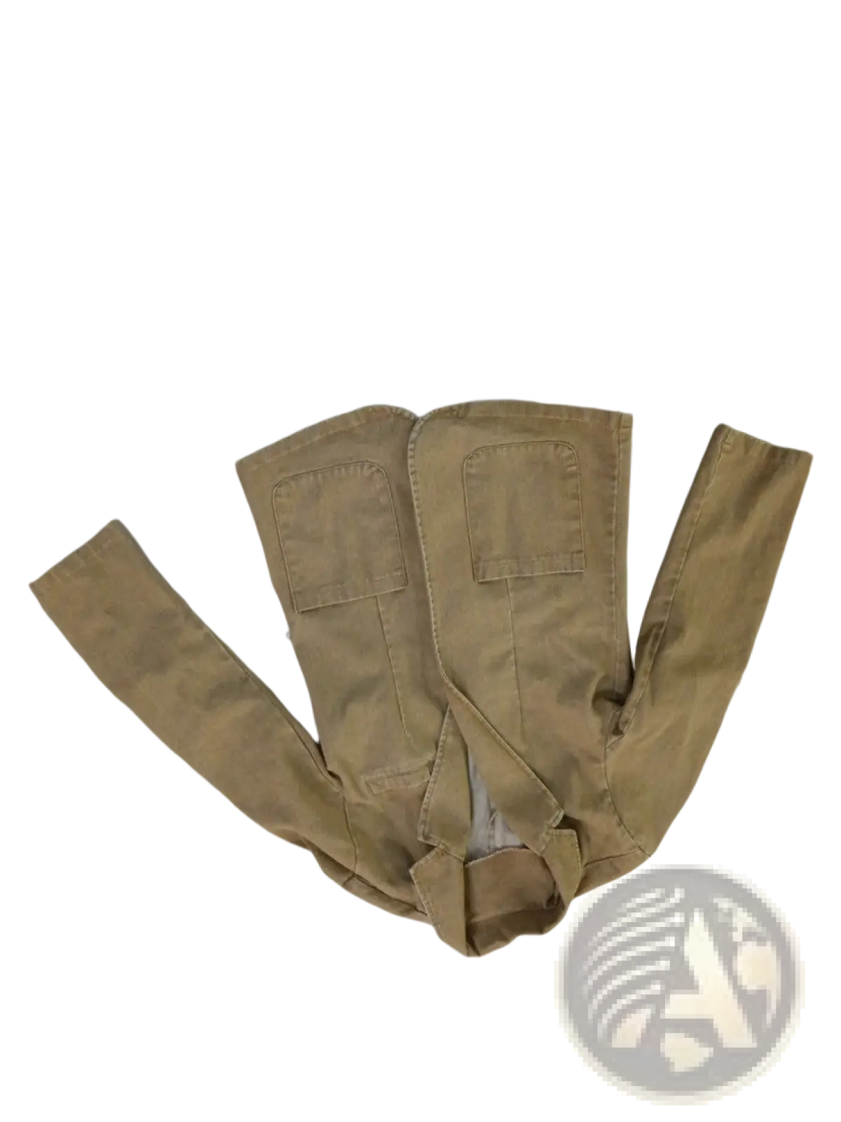 Men casual slim fit cotton blazer jacket in tan denim with two front pockets and buttoned closure