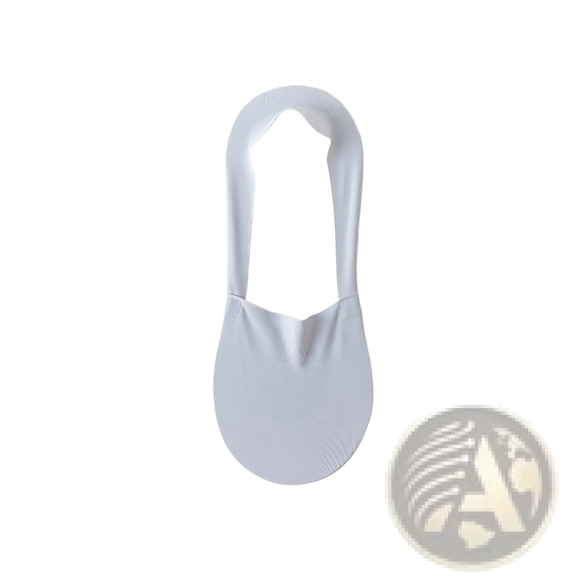 Light gray men cotton invisible no show sock with smooth seamless design for comfortable everyday wear