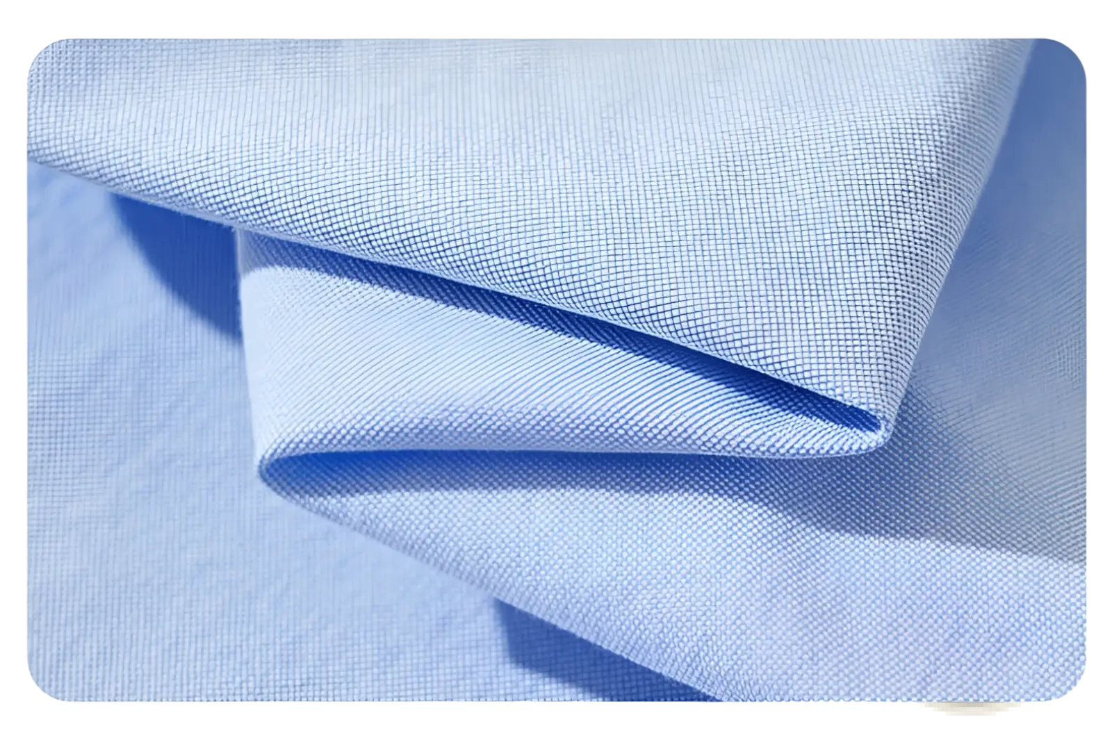 Men hooded long sleeve shirt coat in light blue woven fabric with subtle texture and durable material