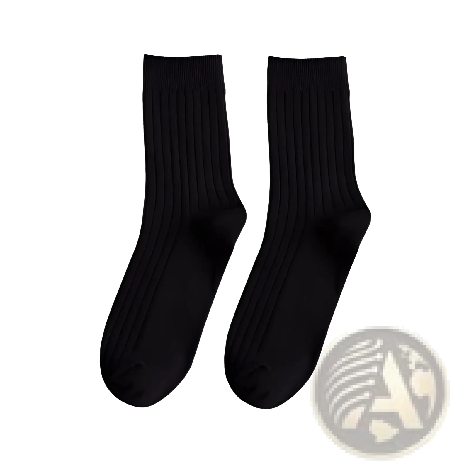 Black ribbed knit ankle socks made of cotton from men ribbed cotton socks set earthy neutral tones collection