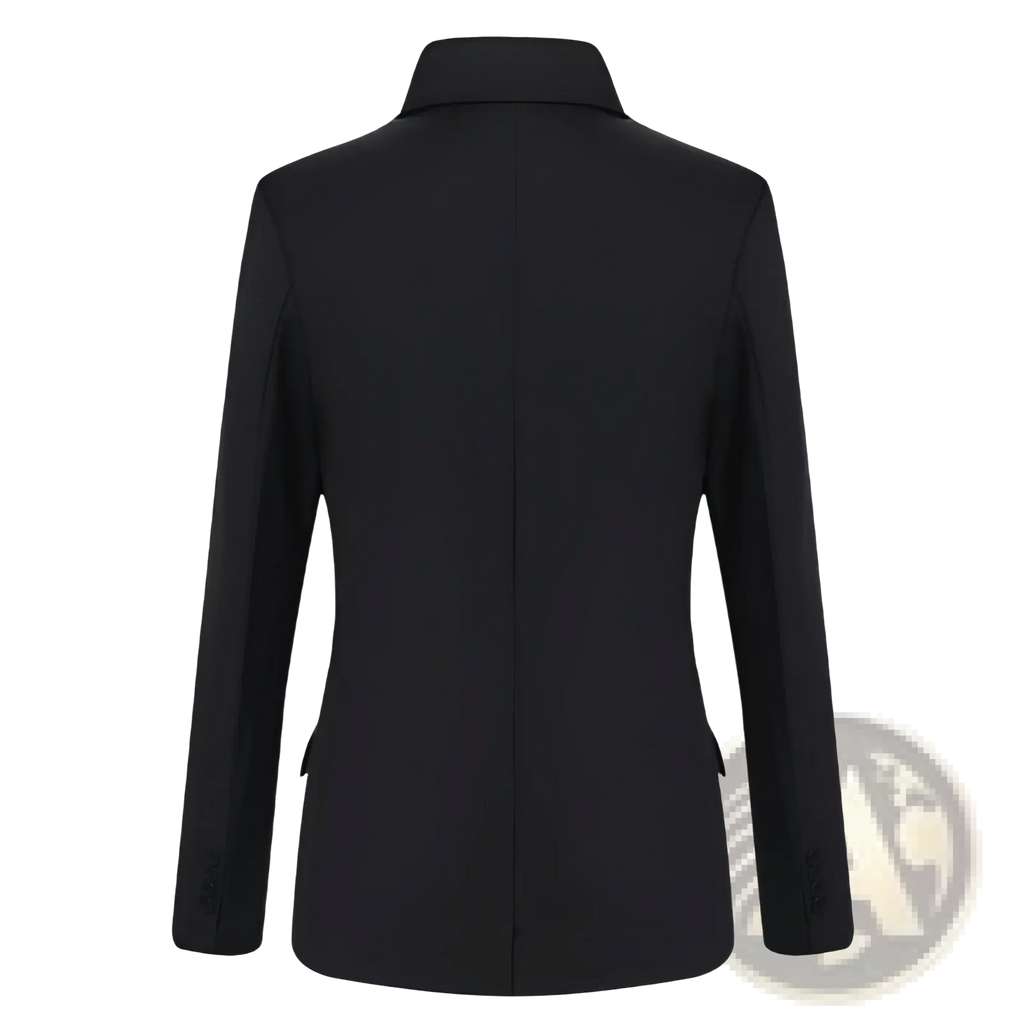 Men slim fit fuchsia casual blazer with a black tailored blazer design featuring a structured collar and minimalist style