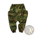 Men tactical camouflage cargo pants in green and brown with multiple pockets designed for durability and utility