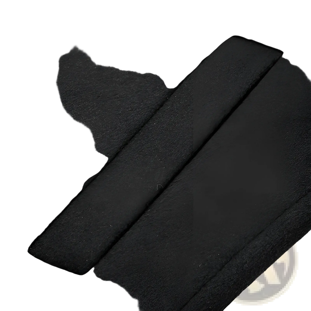 Men thick wool overcoat black woolen coat pocket with subtle stitched seam for warm winter wear