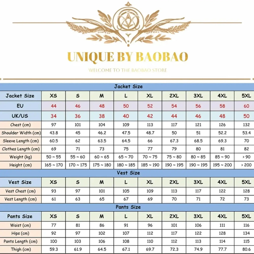 Gold-embossed unique by baobao logo with ornate wheat and circular emblem on men vintage brown herringbone wedding suit set