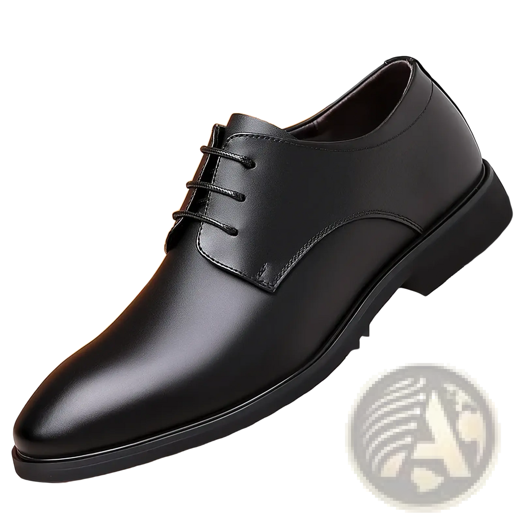 Men white leather oxford dress shoes with black leather lace-up design and polished finish in classic oxford style