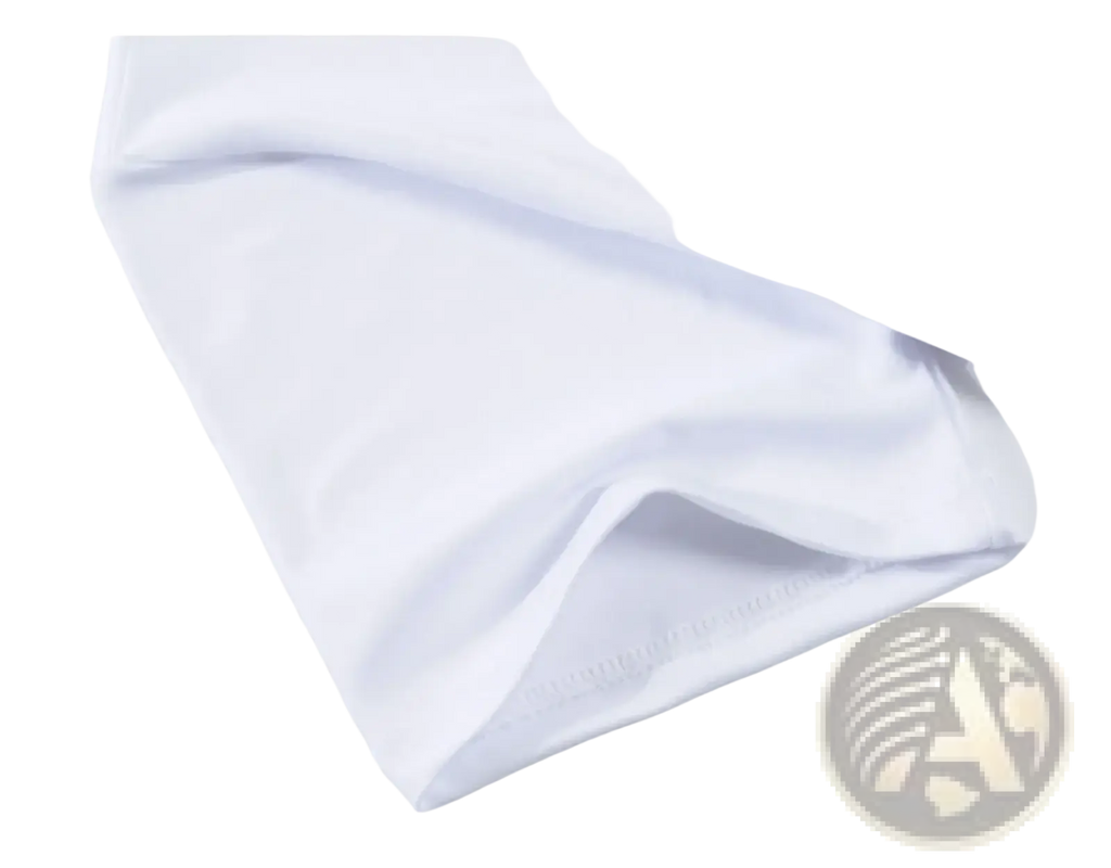 Men white oversized cotton t shirt with crisp fabric and neatly stitched hems for comfortable casual wear