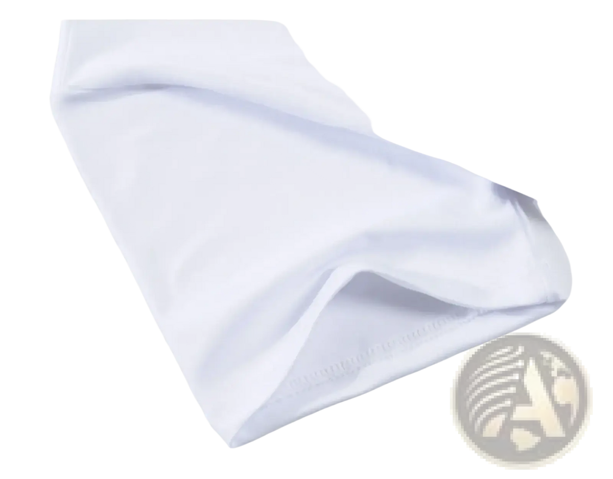 Men white oversized cotton t shirt with crisp fabric and neatly stitched hems for comfortable casual wear