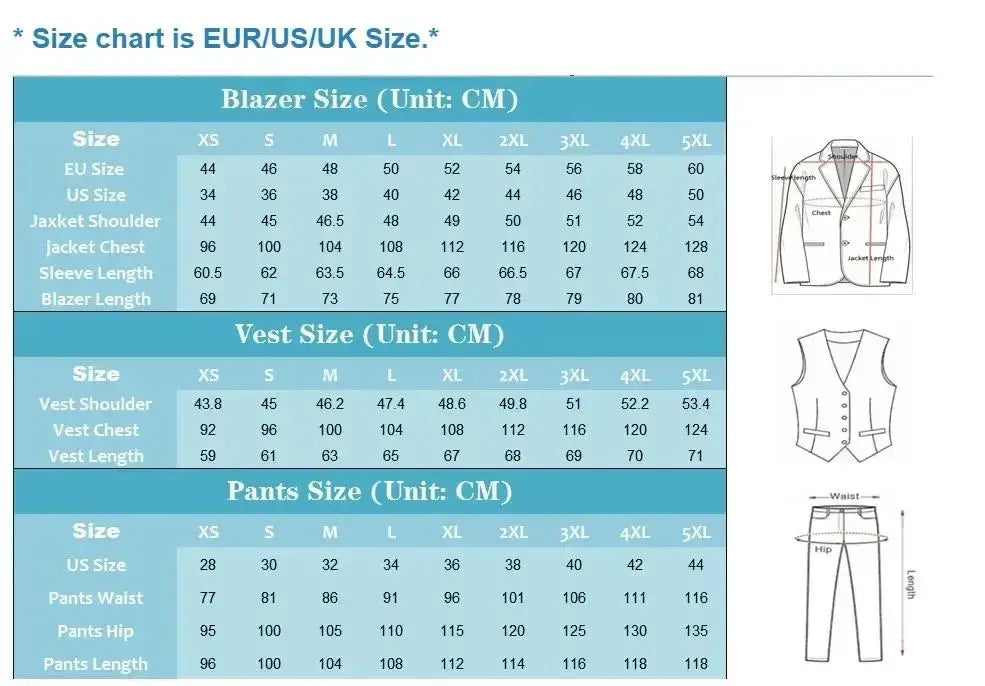 Men white tuxedo suit custom made shawl lapel blazer size chart in centimeters with chest sleeve length and closure type