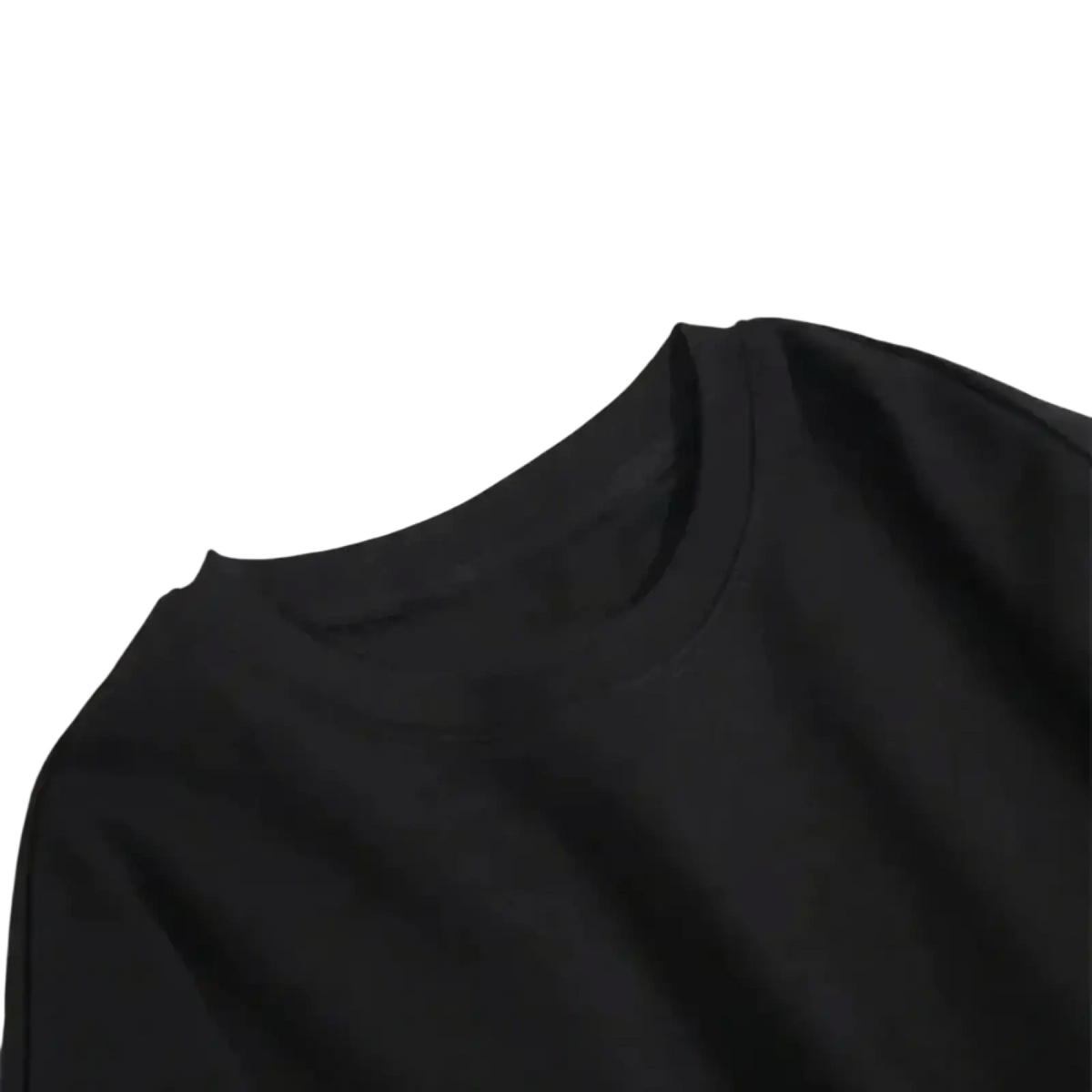 Black crewneck mens cotton graphic tee casual short sleeve shirt made of 100% cotton for everyday wear