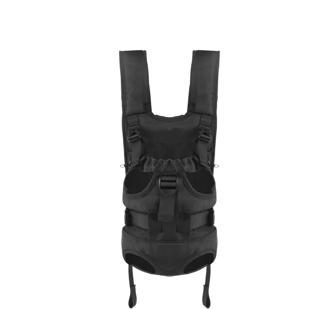 Black durable fabric baby carrier for infants 5–7.5kg in motorcycle pet carrier backpack for Suzuki V-strom