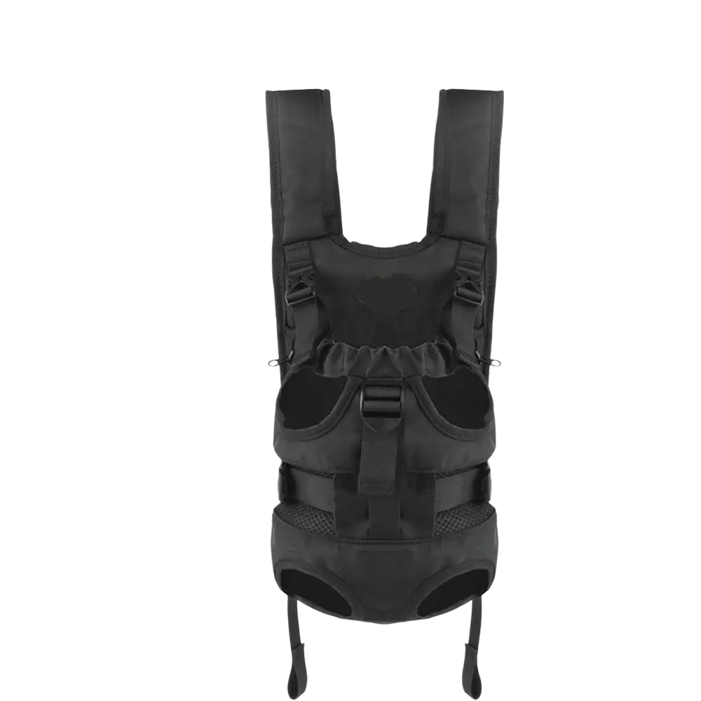 Black durable fabric baby carrier for infants 8–14kg designed for motorcycle pet carrier backpack suzuki v-strom