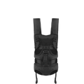 Black infant carrier 2.0 version-s with adjustable straps and breathable mesh for suzuki v-strom motorcycle backpack