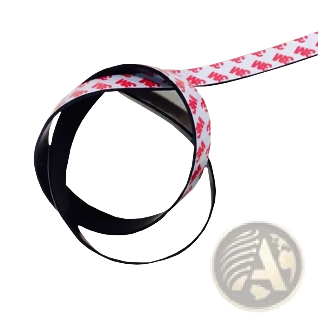 Mw Audio 5xt professional speaker accessory kit black and white adhesive strip with red 3m branding