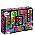 Vibrant colorful box of nee doh halloween advent calendar featuring 24 illustrated surprise doors with spooky squishy toys