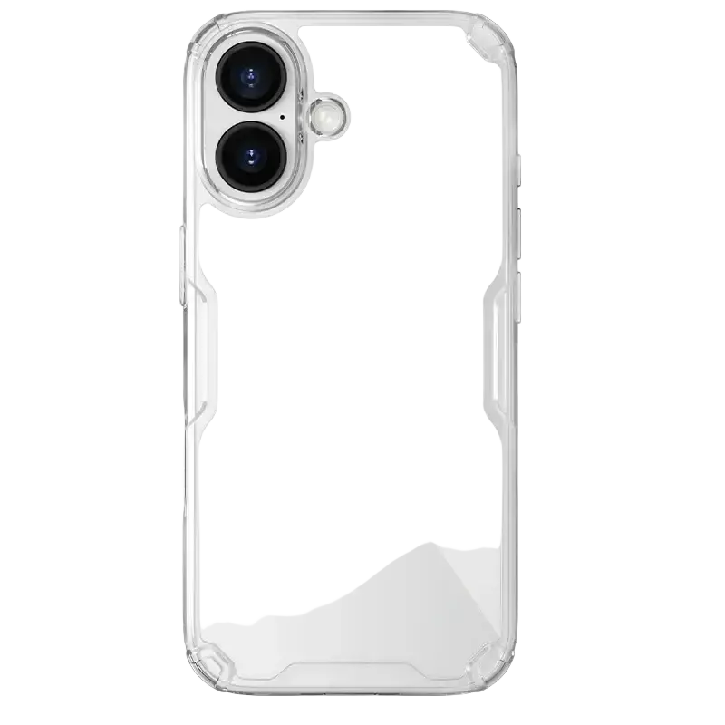 Clear protective phone case for iphone 14 plus featuring transparent nature tpu pro material with reinforced edges and camera cutouts