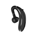 Black arbaglobal active noise cancelling wireless earbud with sleek curved design and silver accent trim